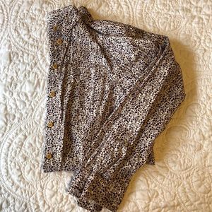 Duluth leaf-patterned button down